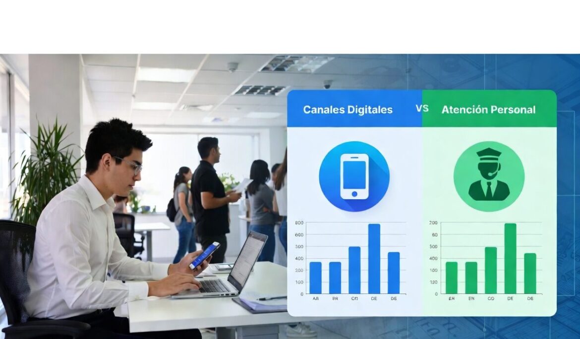 La experiencia del cliente en la banca chilena: canales digitales vs atención personal