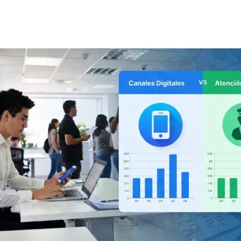 La experiencia del cliente en la banca chilena: canales digitales vs atención personal